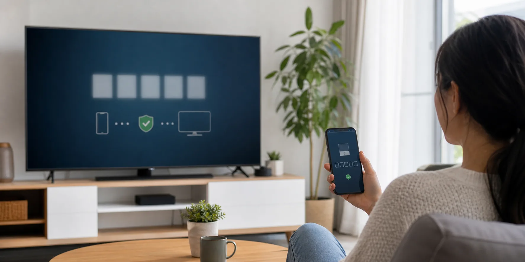 Safe device registration visual steps